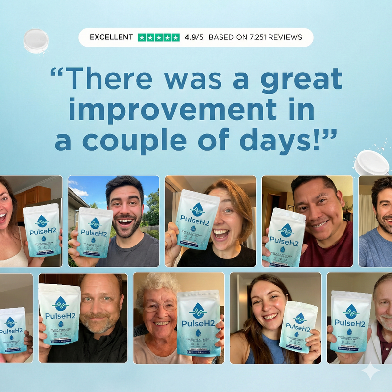 PulseH2™ Hydrogen Water Tablets